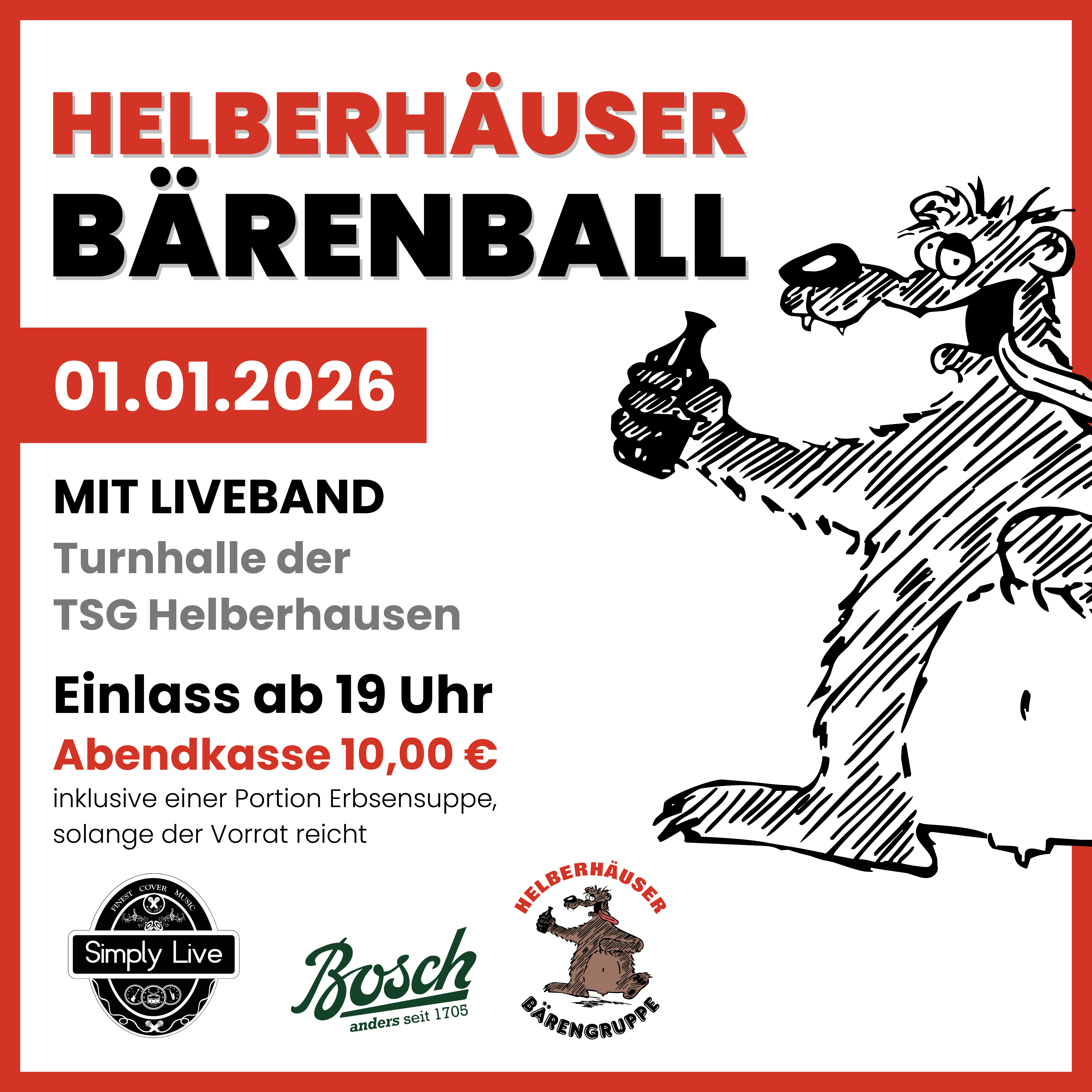 Einladung Bärenball 2026